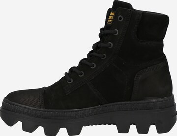 G-Star RAW Lace-Up Ankle Boots 'Noxer' in Black