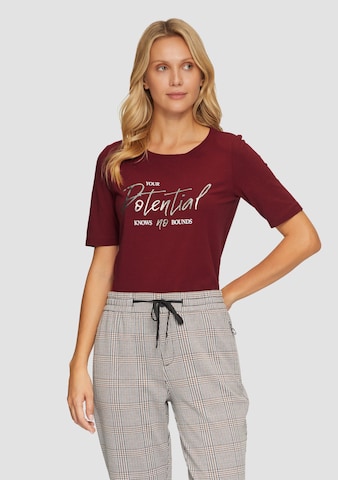 T-shirt s.Oliver en rouge : devant