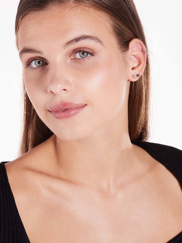 Lucardi Piercings in Silver: front