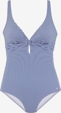 s.Oliver Swimsuit in Blue: front