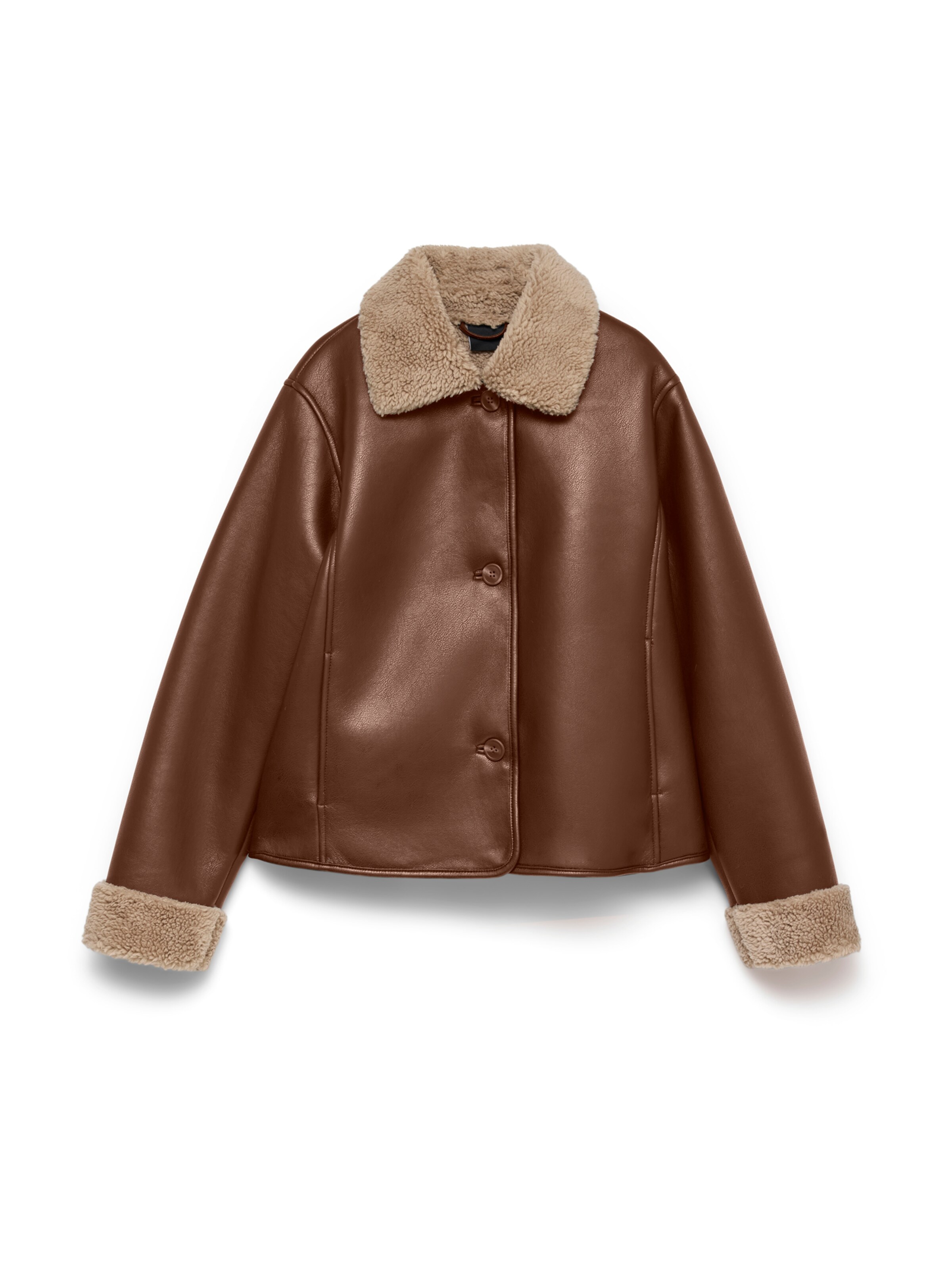 VERO MODA Winter jacket 'VMBREE' in Brown: front