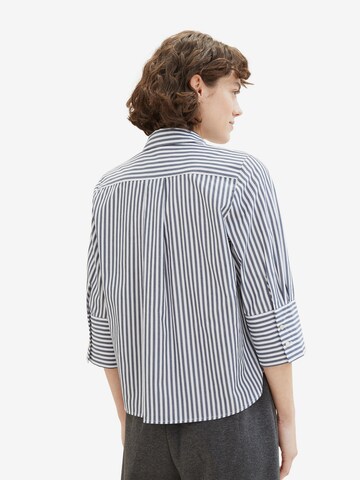 Camicia da donna di TOM TAILOR in blu