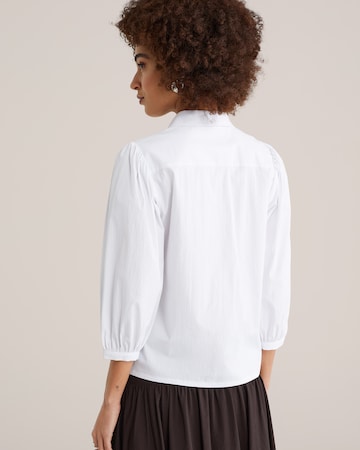 WE Fashion Bluzka w kolorze biały