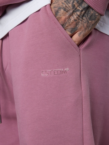 Regular Pantalon ' Essential 2.0 ' ESTEEM en rose