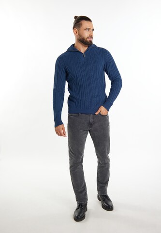 DreiMaster Vintage Pullover in Blau