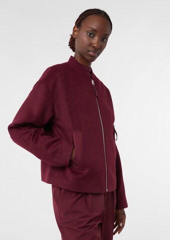 Veste mi-saison comma casual identity en rouge : devant