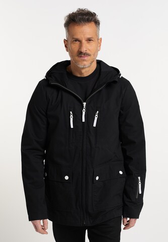 DreiMaster Maritim Between-Season Jacket in Black: front