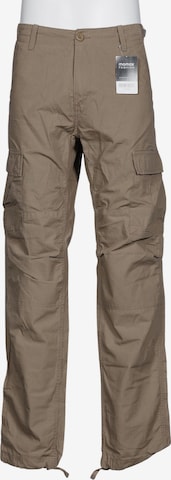 Carhartt WIP Stoffhose 32 in Beige: Vorderseite