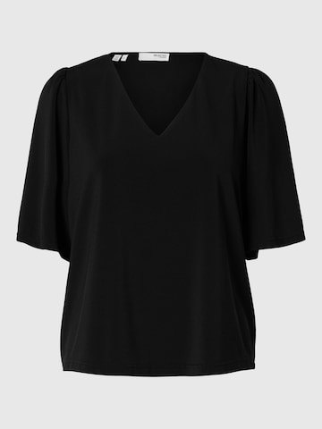 SELECTED FEMME Bluse i sort