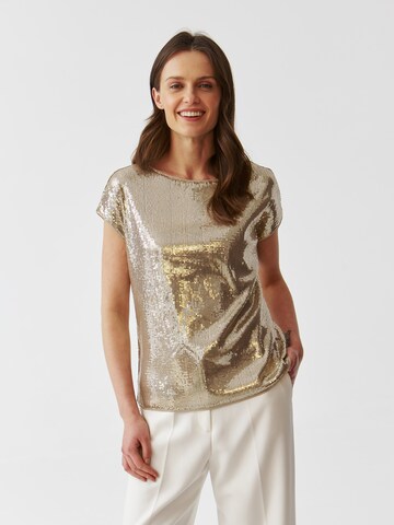 T-shirt 'Cekina' TATUUM en beige : devant