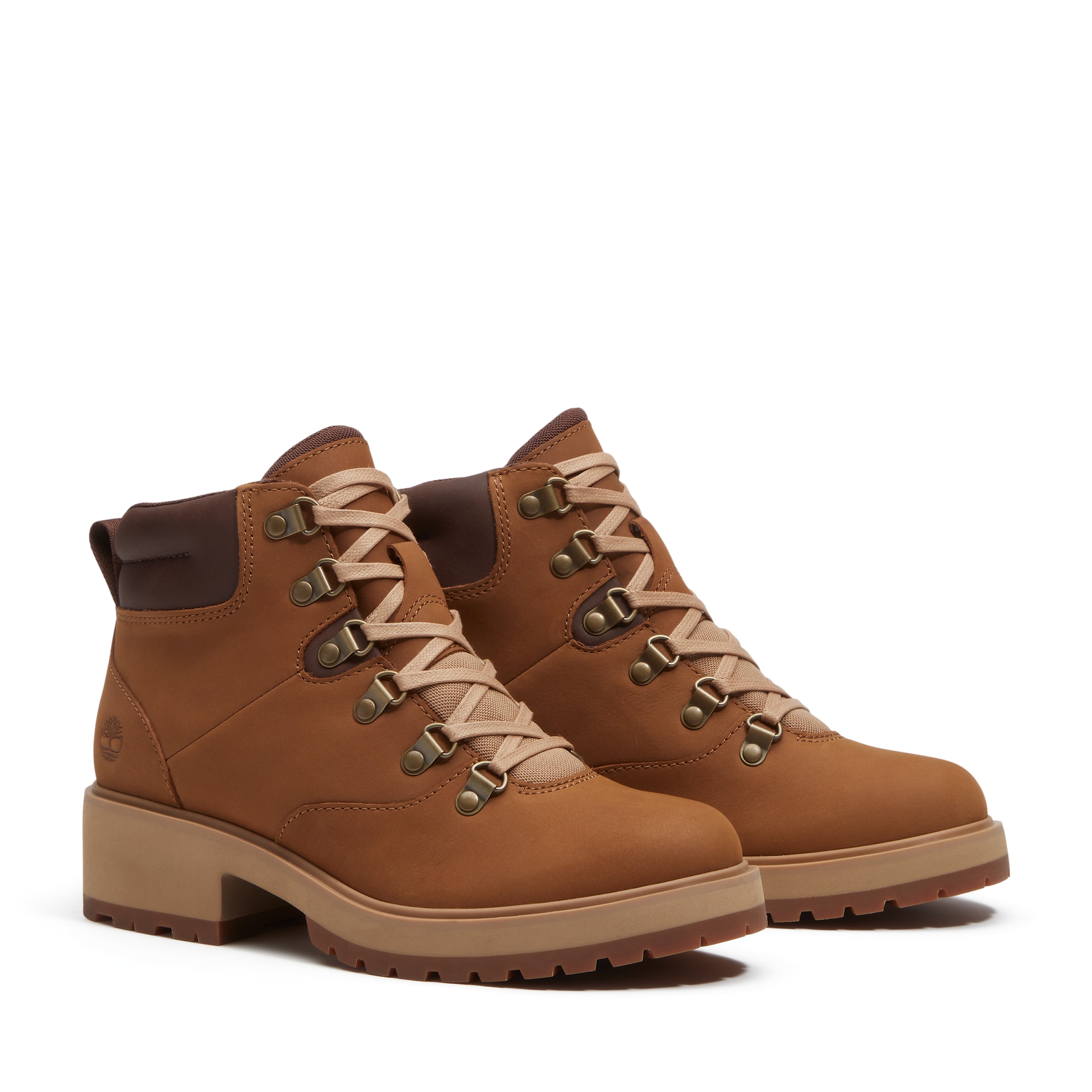 TIMBERLAND Schnürstiefelette in Braun