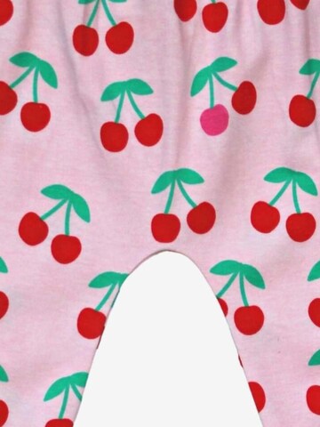 Toby Tiger Regular Pants 'Kirschen-Druck' in Pink