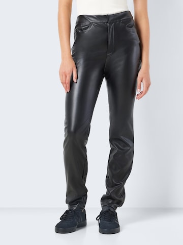 Noisy may Regular Pants 'ANDY' in Black: front