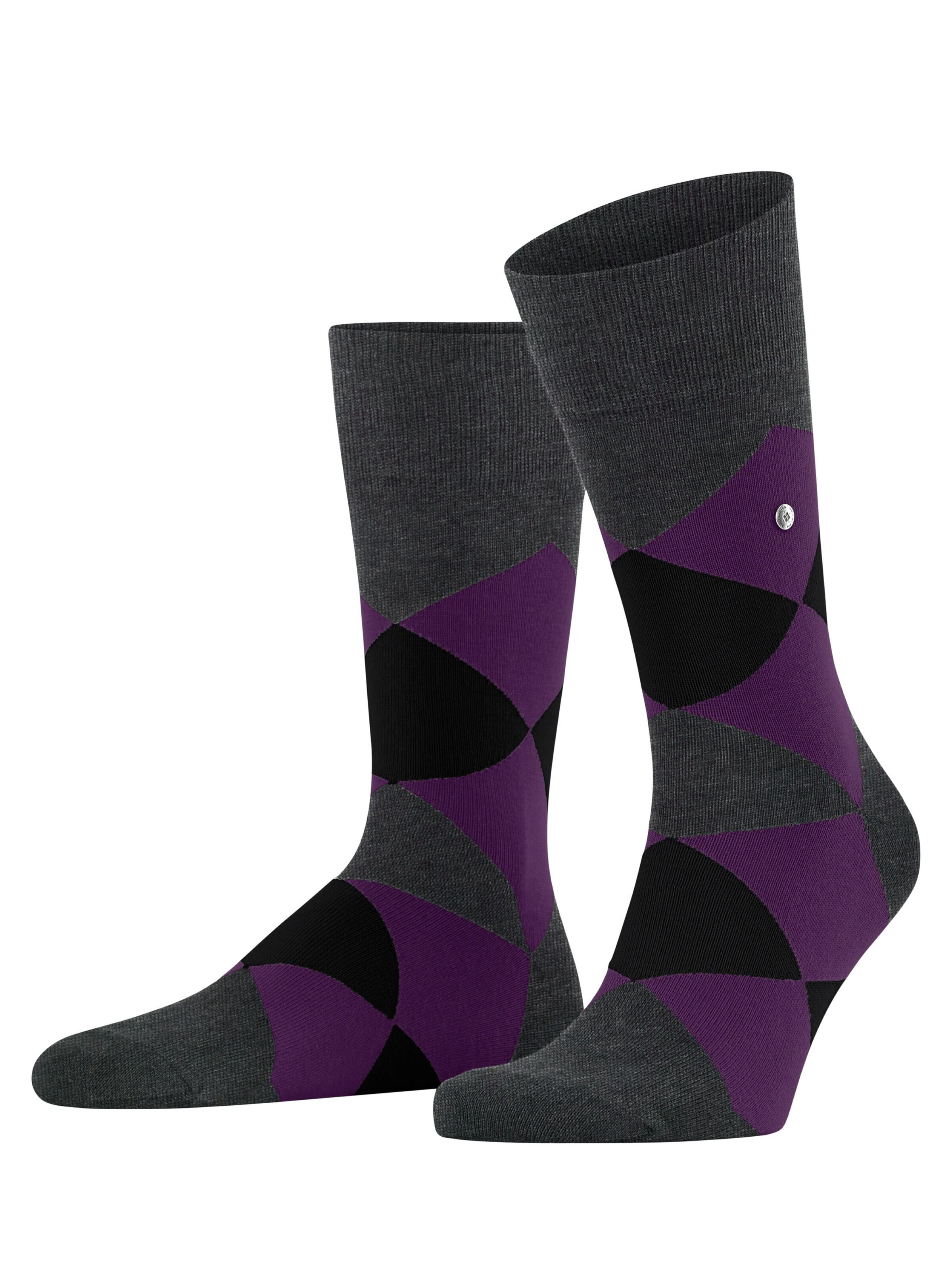 BURLINGTON Socks 'Clyde' in Grey: front