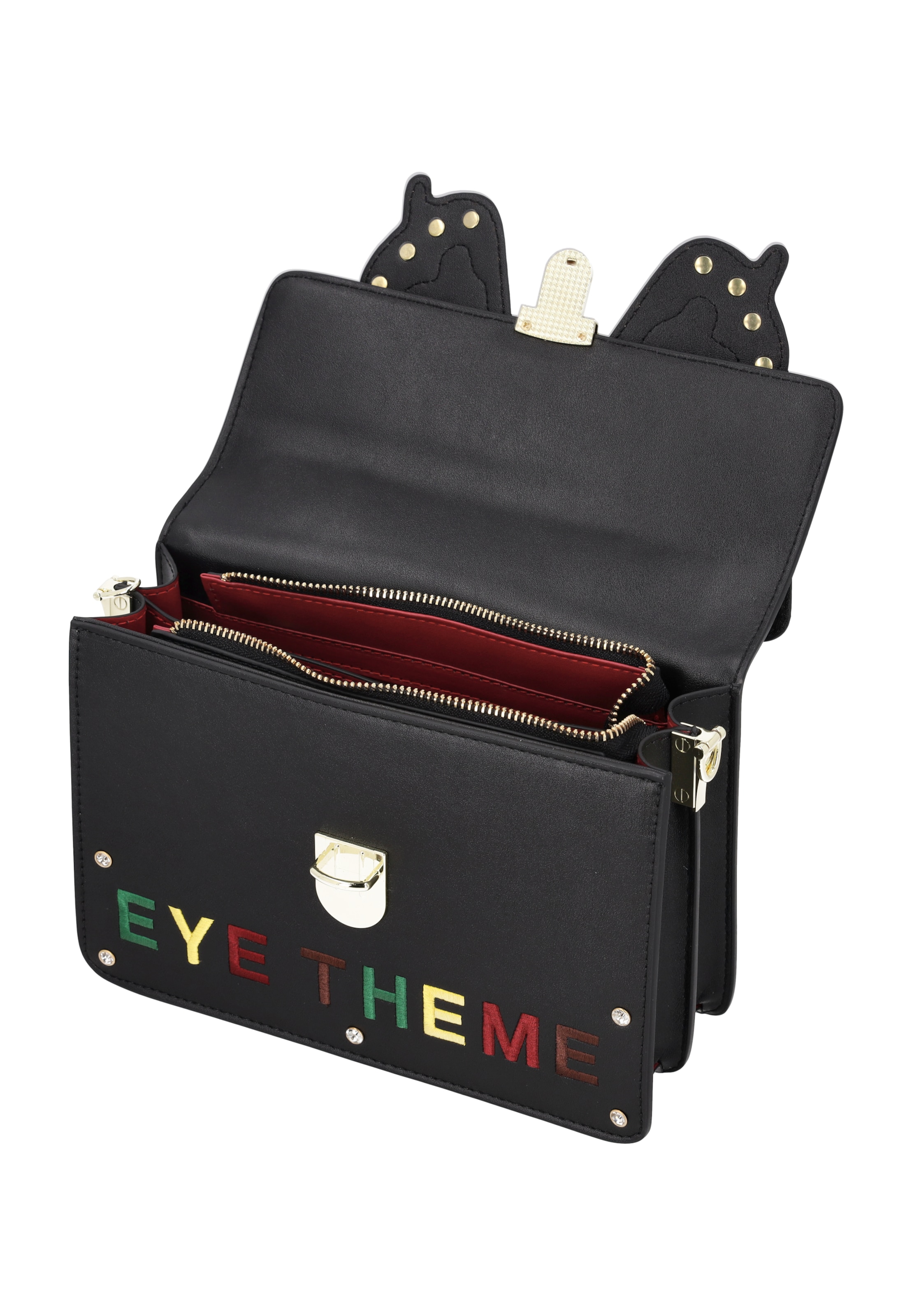myMo Pop - Bolso de mano 'Eye Theme' en negro