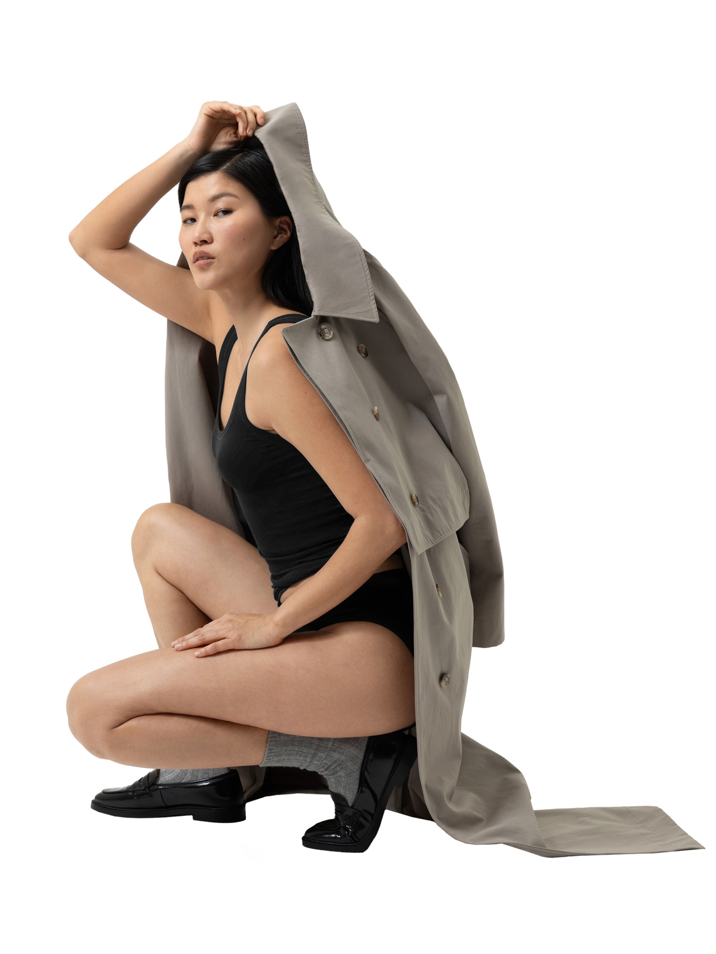 Mey Top 'Modal Pure' in Schwarz