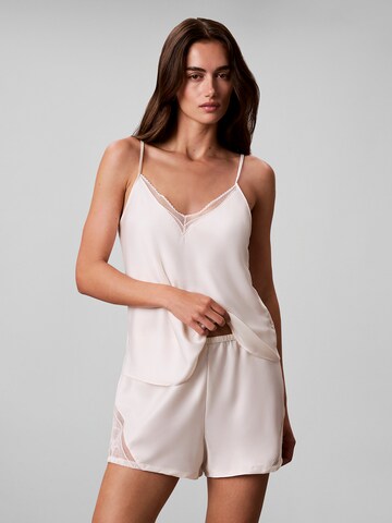 Calvin Klein Shorty in Beige: Vorderseite