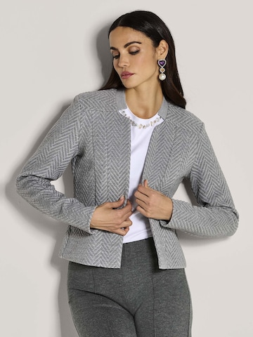 Blazer MADELEINE en gris : devant
