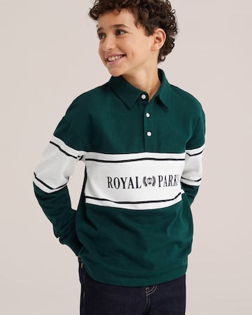 T-Shirt WE Fashion en vert : devant