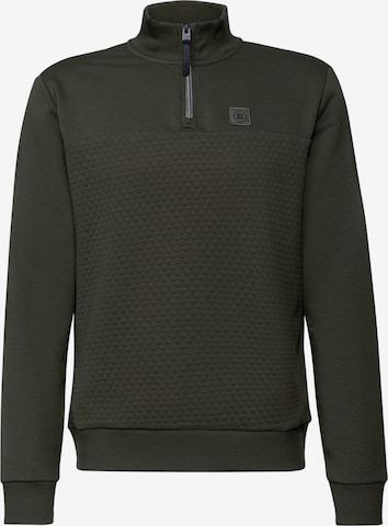 Street One MEN Pullover in Grün: Vorderseite