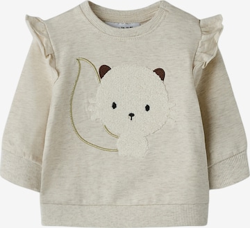 NAME IT Sweatshirt 'NBFSOUND' i grå: framsida