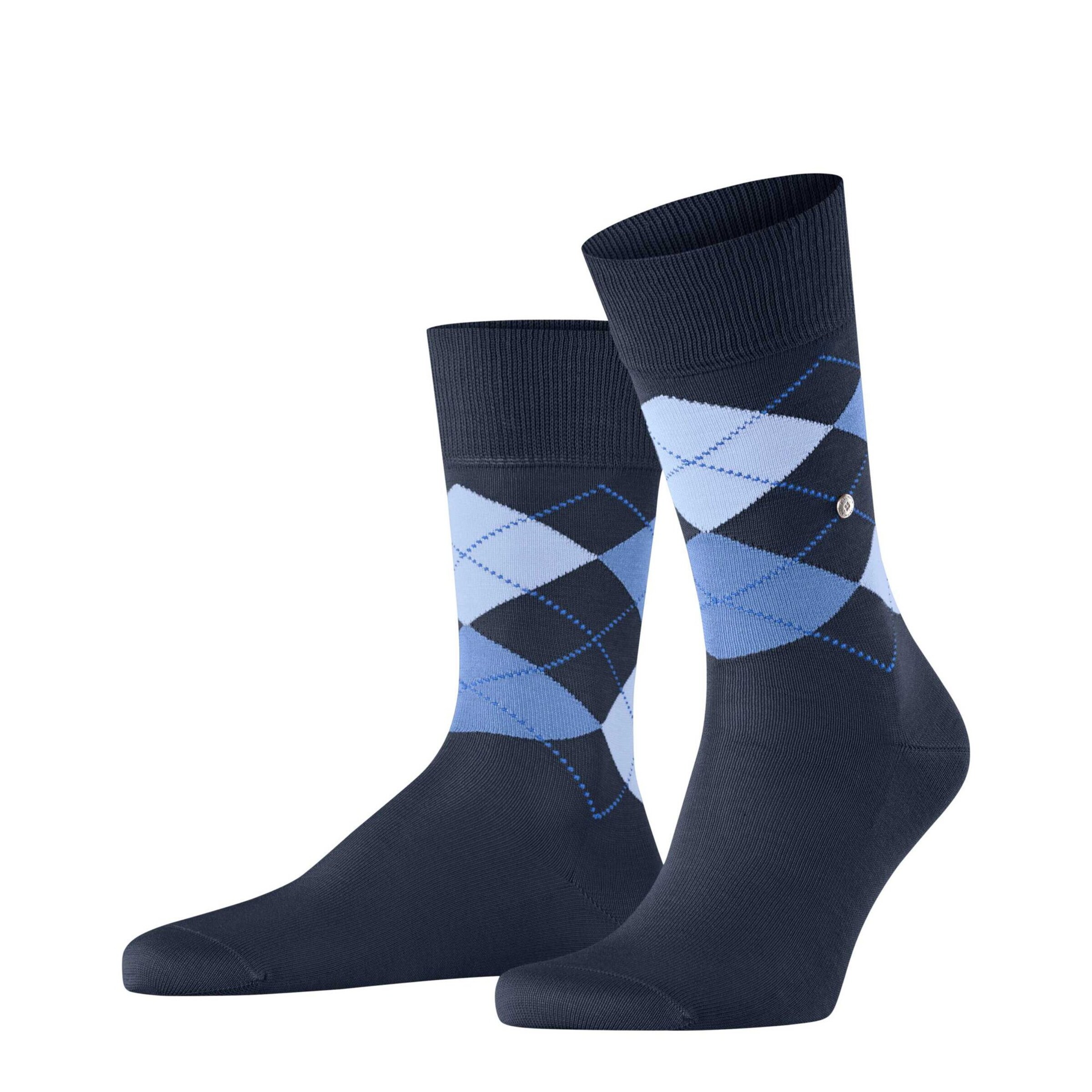 BURLINGTON Socken 'Manchester' in Blau: Vorderseite