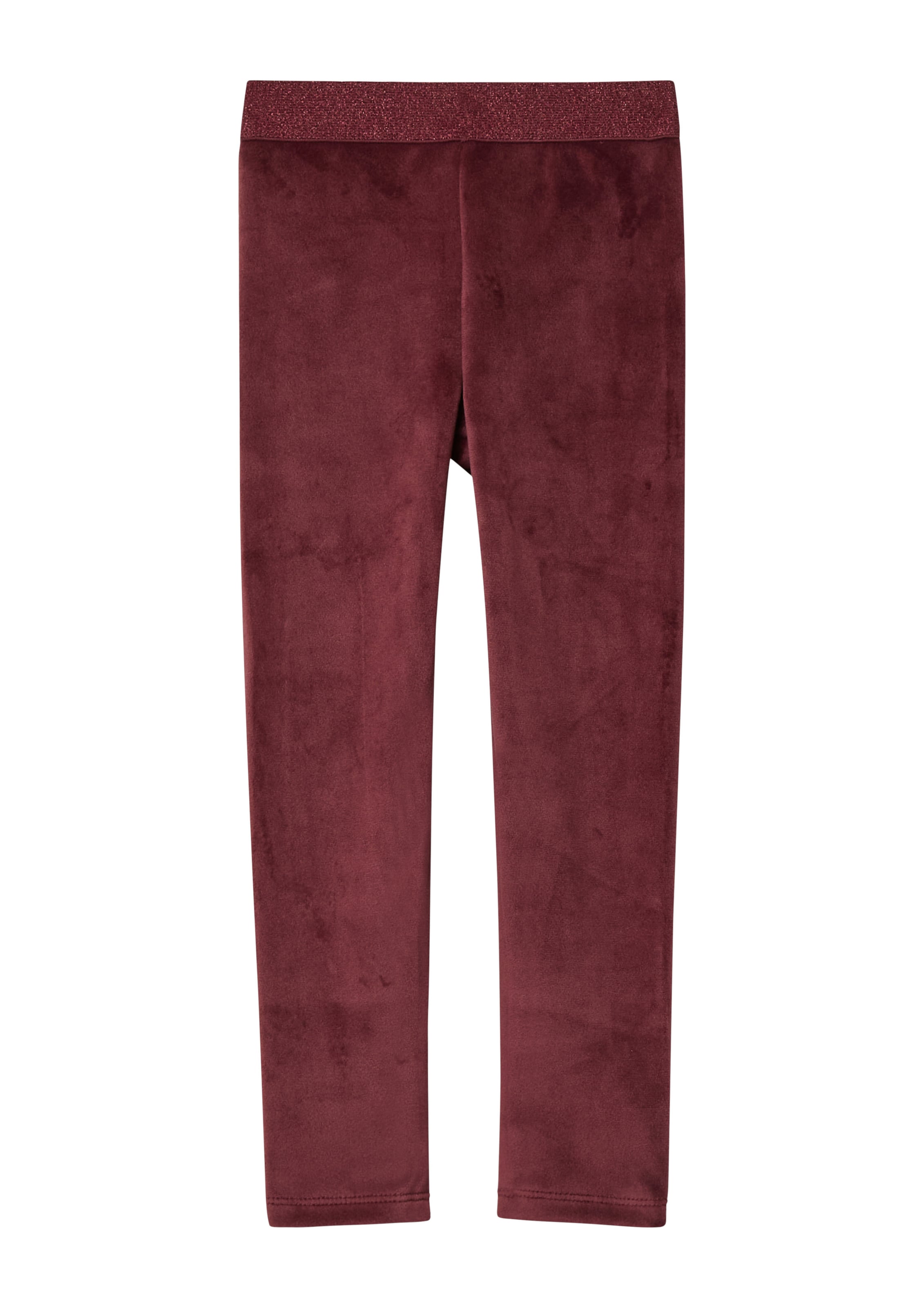 s.Oliver Slimfit Leggings in Rot: Vorderseite