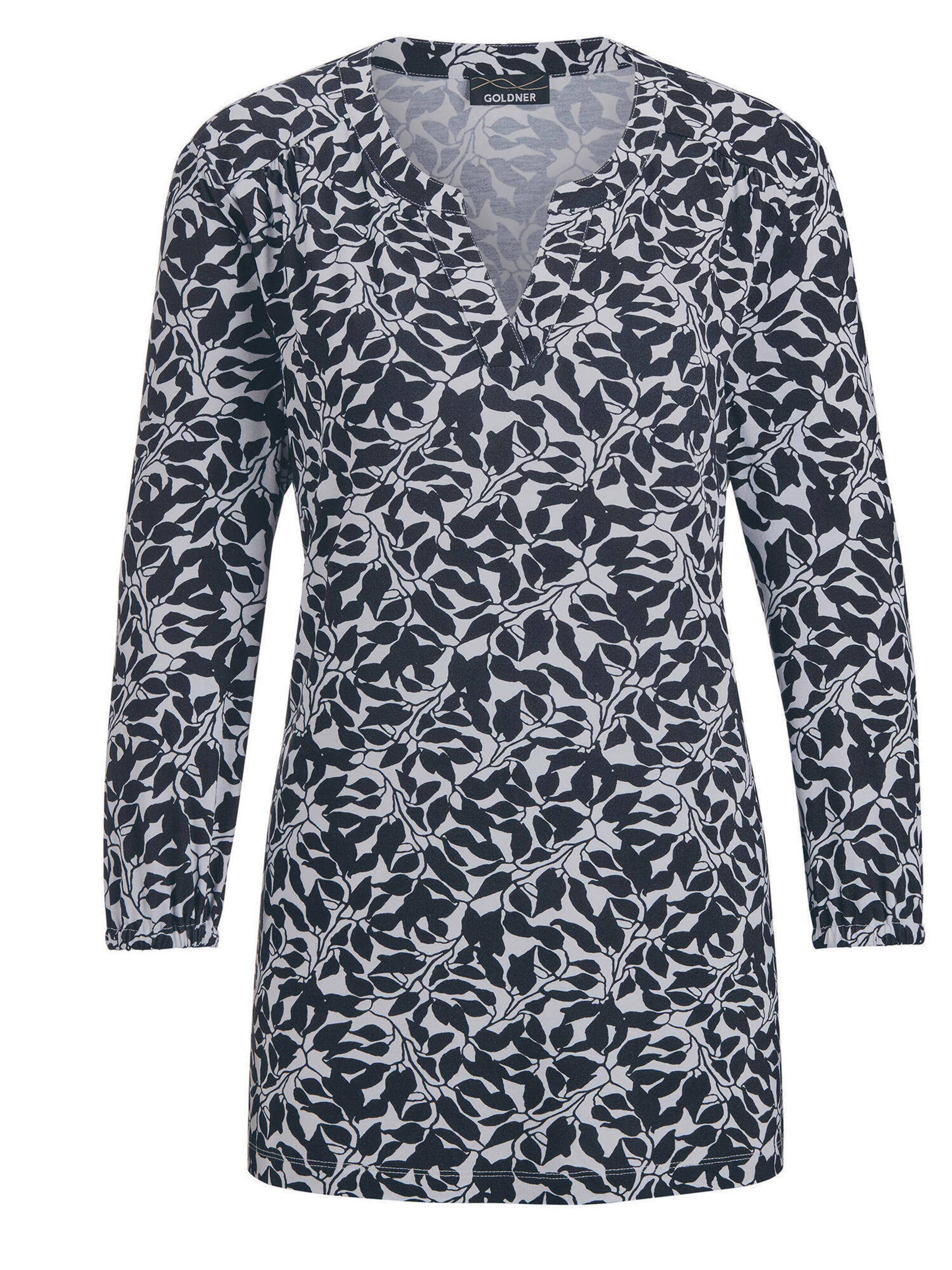 Goldner Chemisier en noir / blanc, Vue avec produit