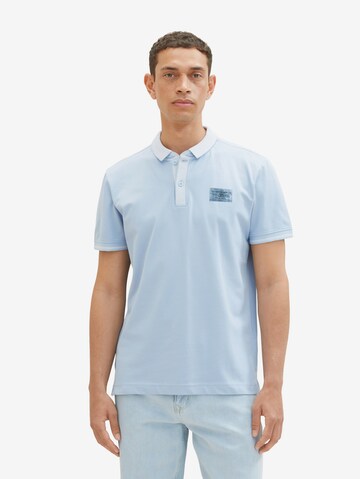 TOM TAILOR Shirt in Blue: front