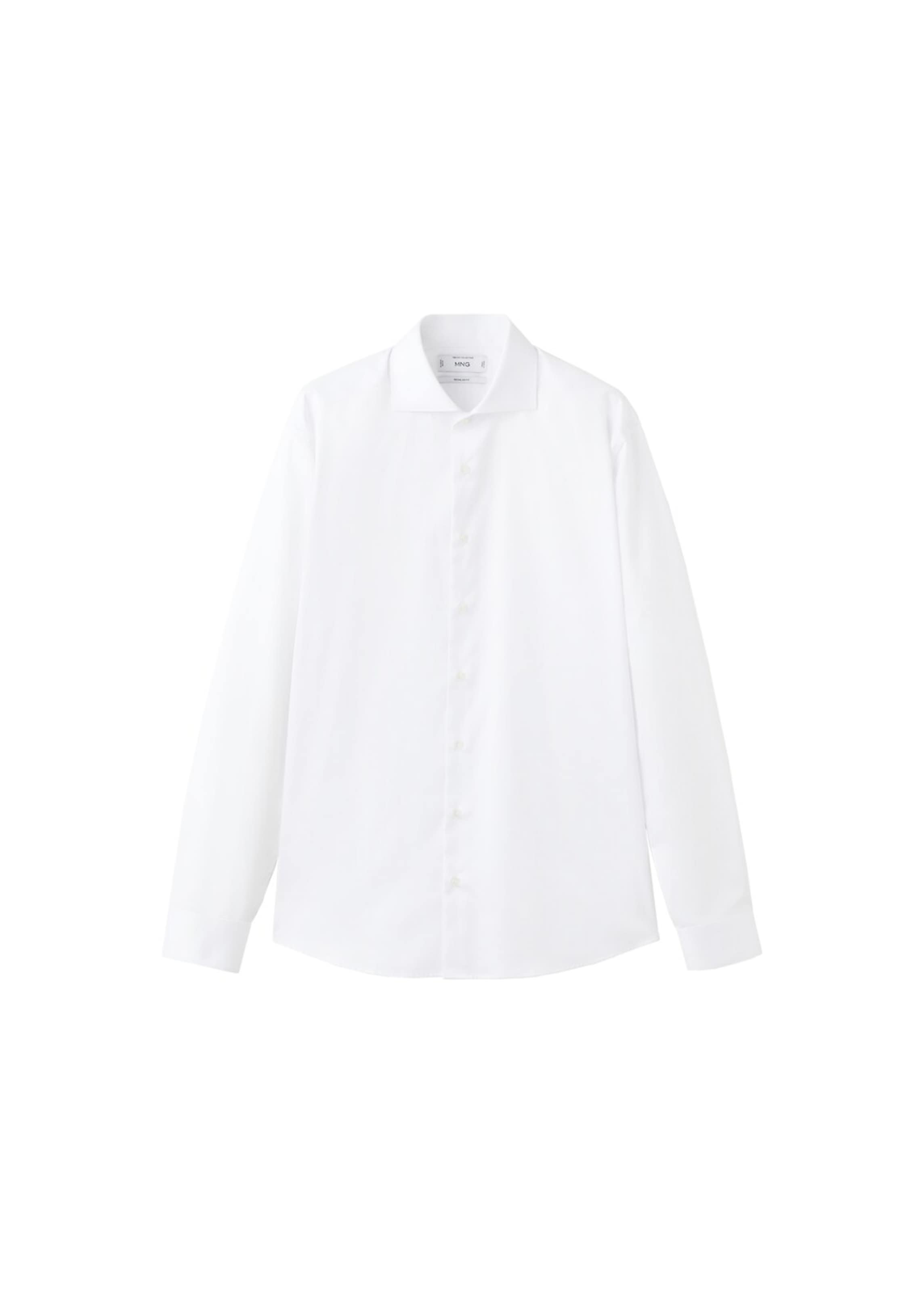 MANGO MAN Button Up Shirt 'Alfred' in White, Item view