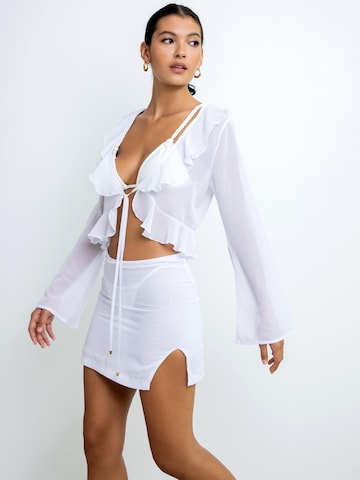 La Michaux Bluse 'DANIELA' in Weiß