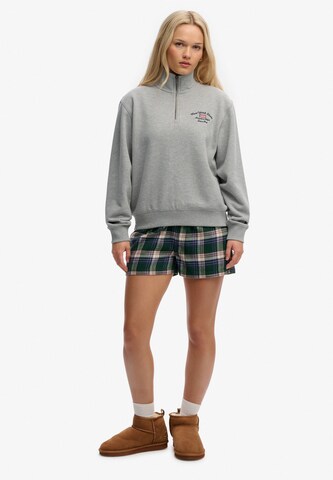 Sweat-shirt 'Athletic Essentials' Superdry & Co en gris