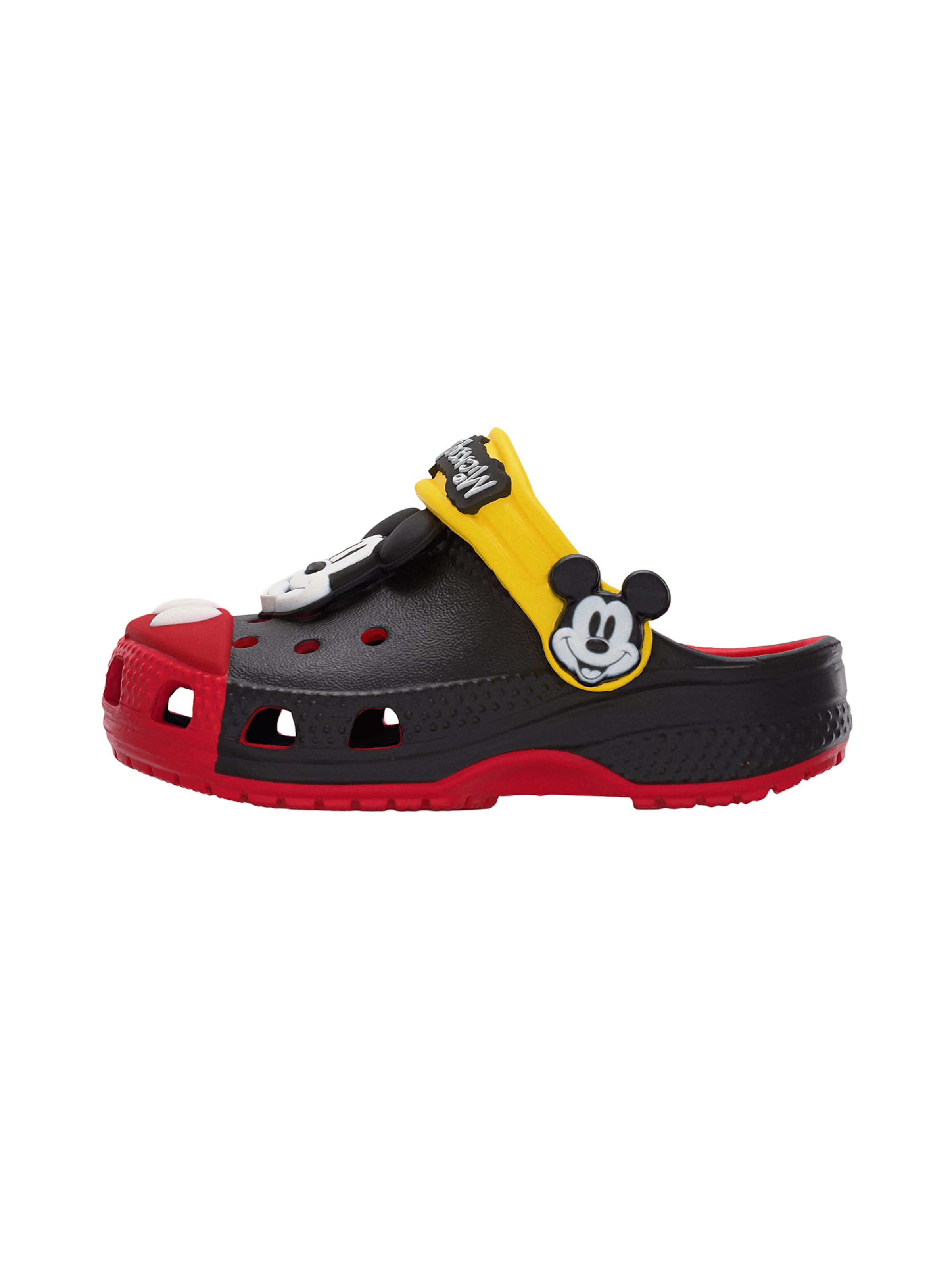 Crocs Clogs 'Mickey Mouse Cls' in Schwarz: Vorderseite