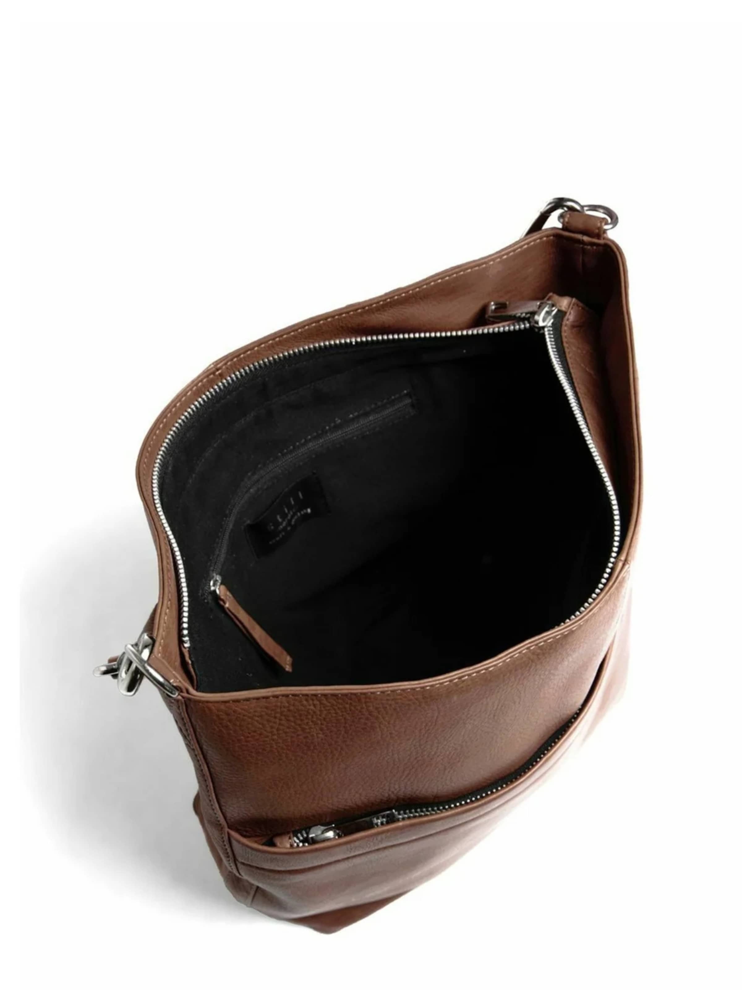 still Nordic Schultertasche 'Anouk' in Braun