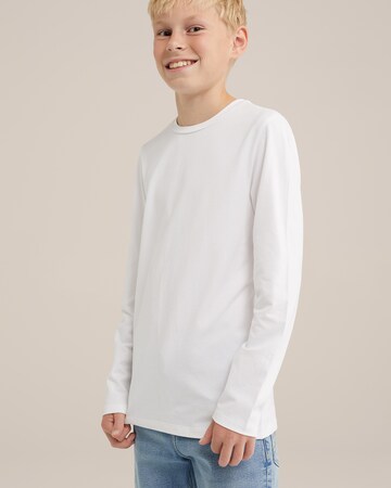 WE Fashion Shirt in Weiß: Vorderseite
