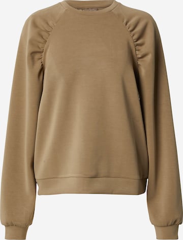 Athlecia Sportief sweatshirt in Bruin: voorkant