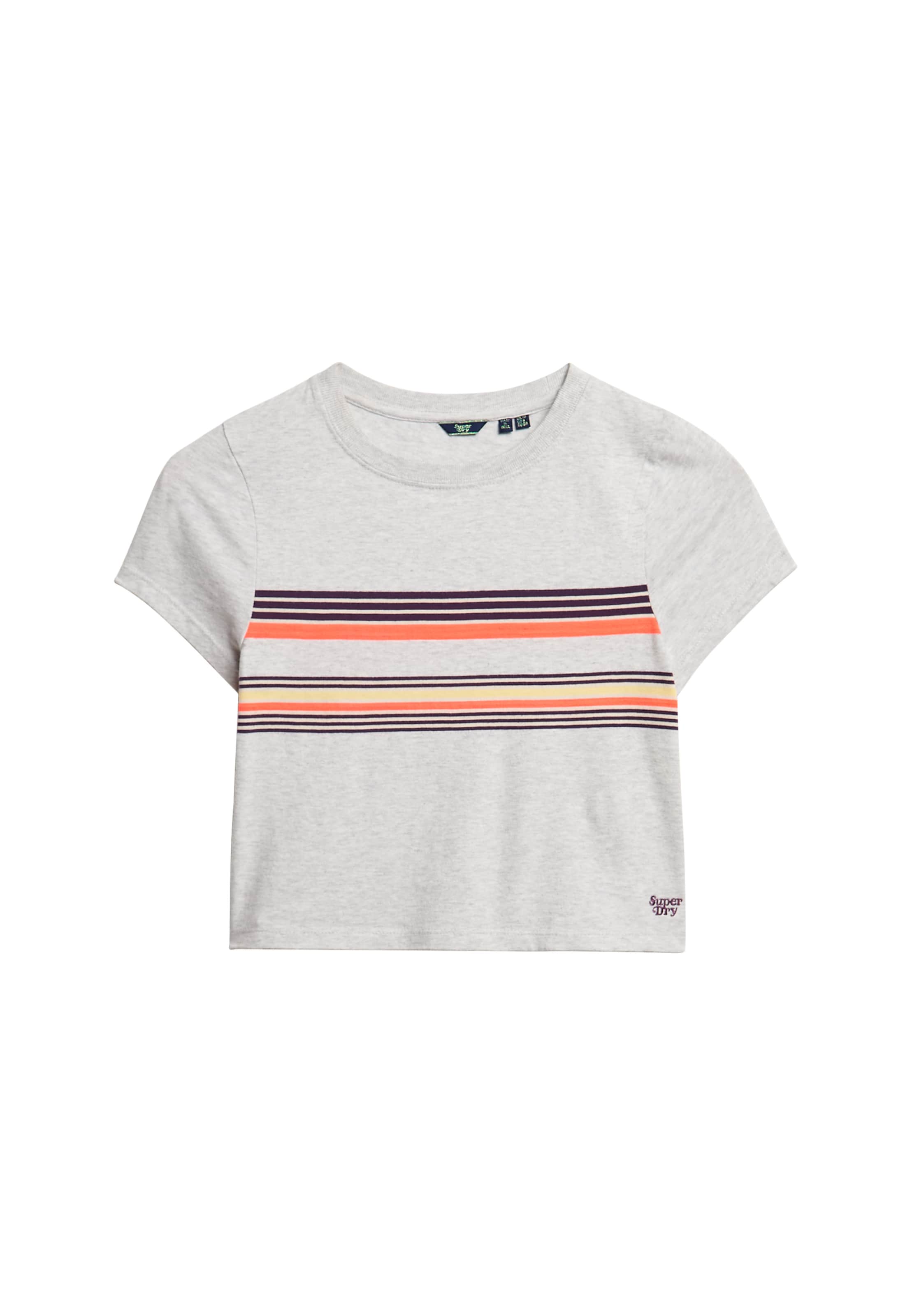 T-shirt Superdry & Co en gris : devant