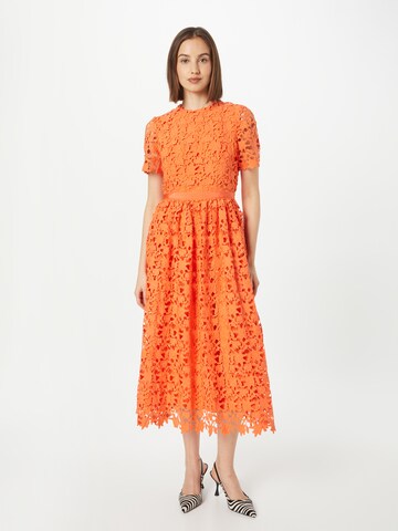 Coast Kleid in Orange: Vorderseite