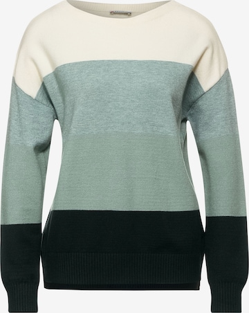 STREET ONE Sweater in Green: front