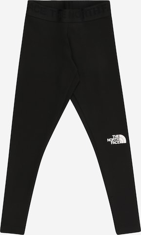 THE NORTH FACE - Skinny Calças de desporto 'EVERYDAY' em preto: frente