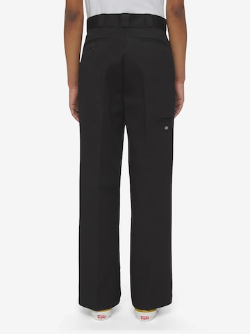 Regular Pantalon à plis DICKIES en noir
