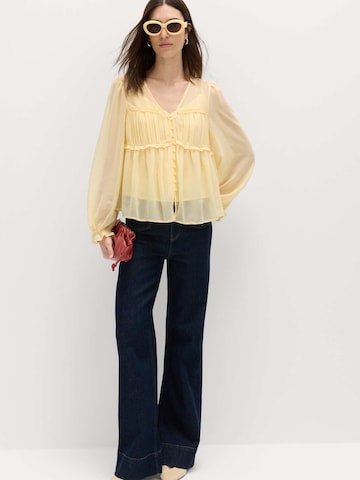 Camicia da donna di Marks & Spencer in giallo