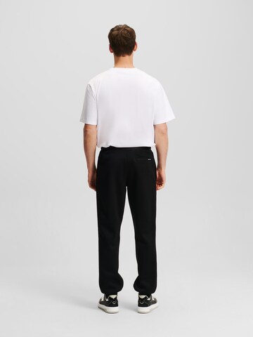 Karl Lagerfeld Tapered Bukser i sort