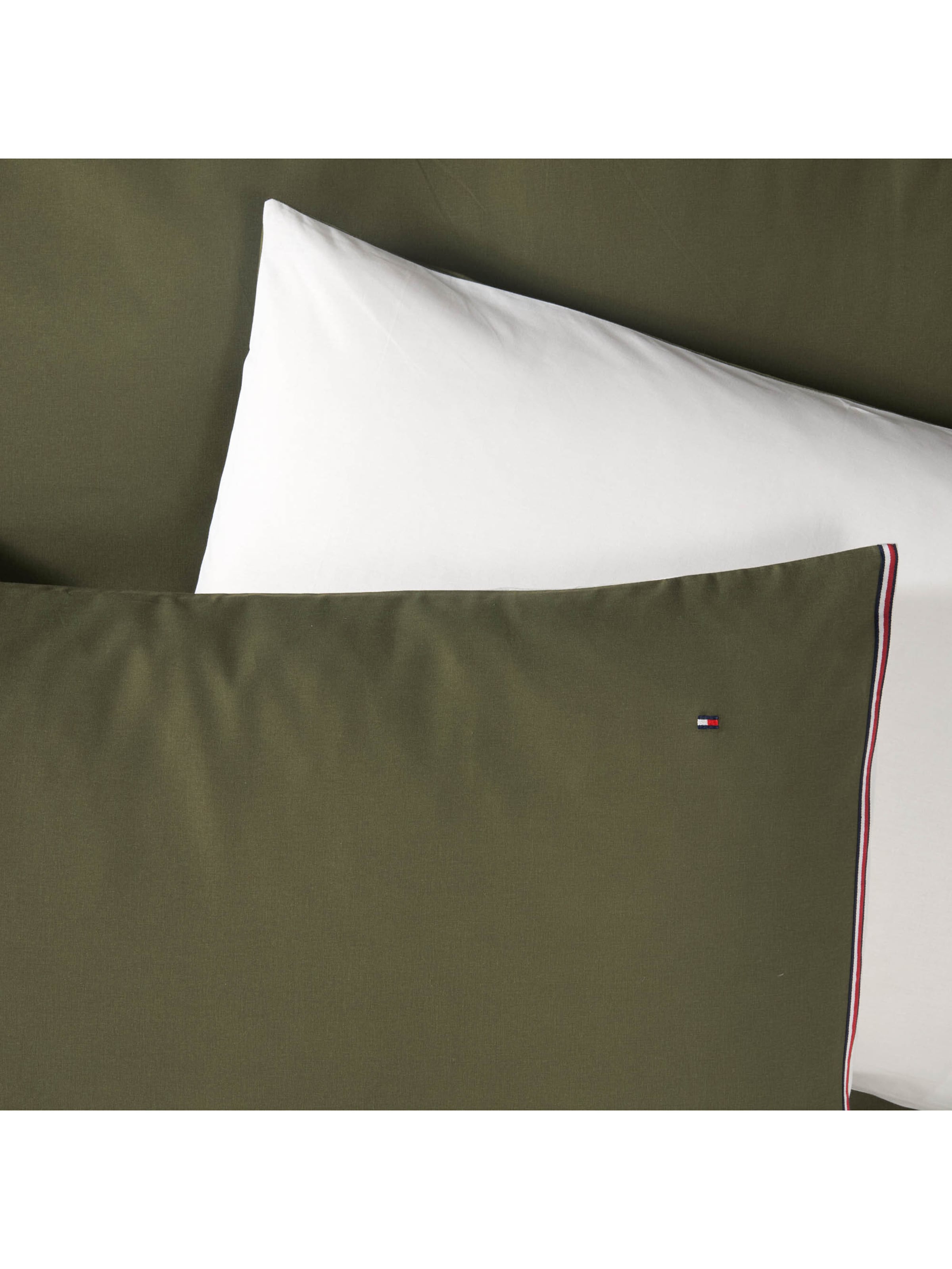 Housse de couette 'RIBBON' TOMMY HILFIGER en vert