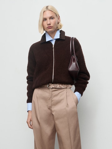 MANGO Between-season jacket 'Elias' in Brown: front
