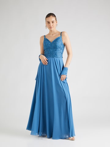 mascaraVečernja haljina - plava boja