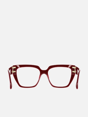 Lunettes de soleil FERRAGAMO en rouge