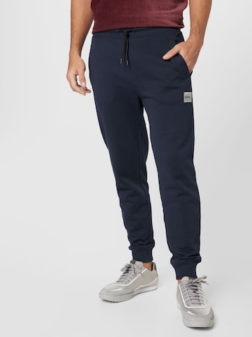 Effilé Pantalon 'Doak' HUGO Red en bleu : devant