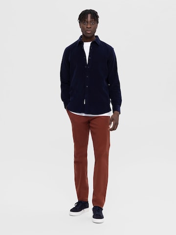 SELECTED HOMME Regular Fit Hemd 'Regowen' in Blau