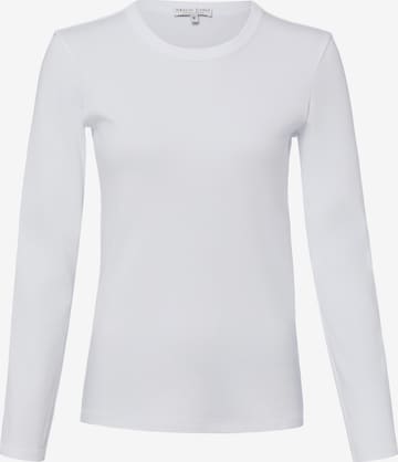 T-shirt Marie Lund en blanc : devant